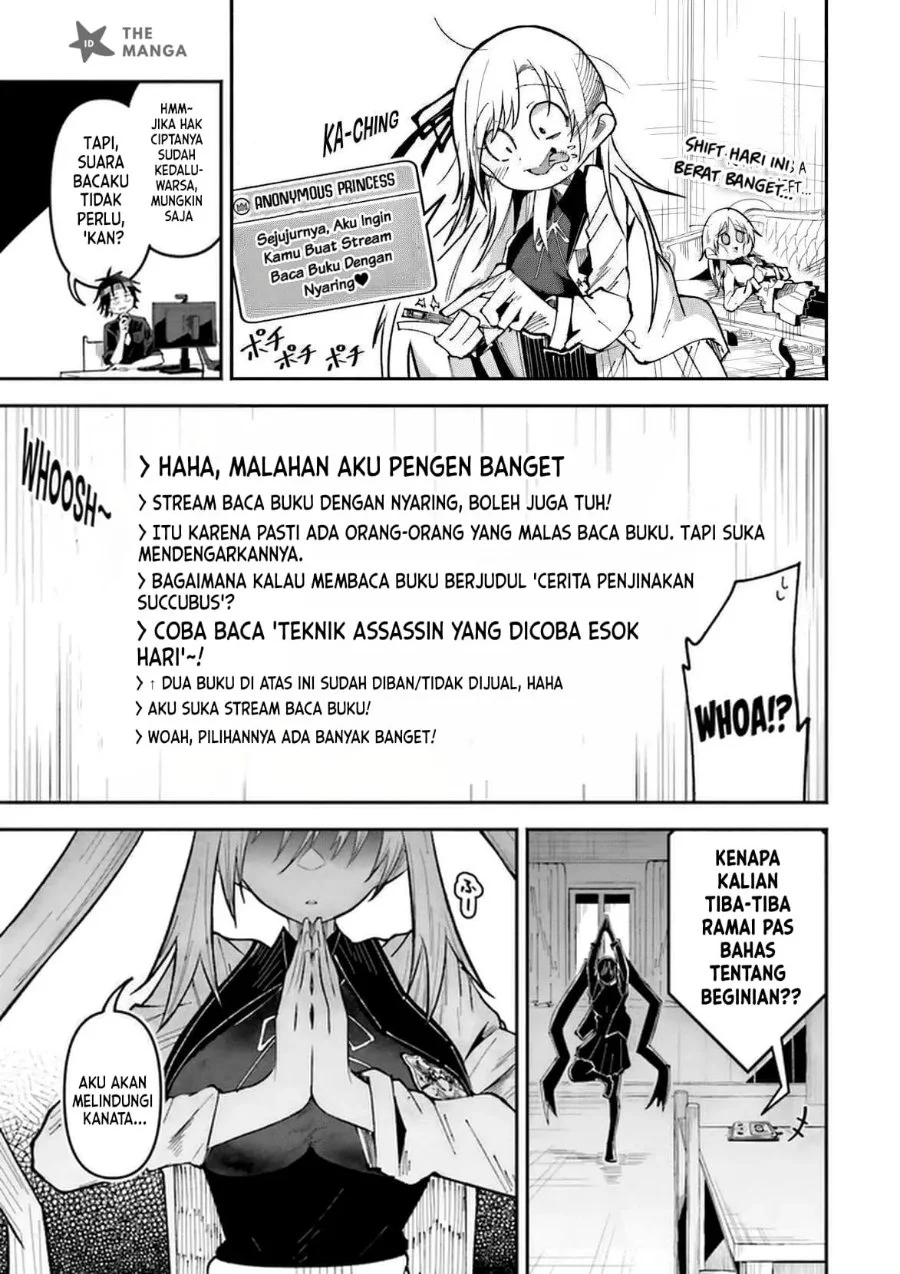 Isekai de Haishin Katsudou wo Shitara Tairyou no Yandere Shinja wo Umidashite Shimatta Ken Chapter 59 Gambar 12