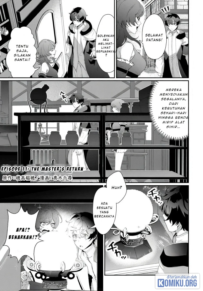 Komik Isekai de Mizu no Dai Seirei Yattemasu. Chapter 11 gambar 1