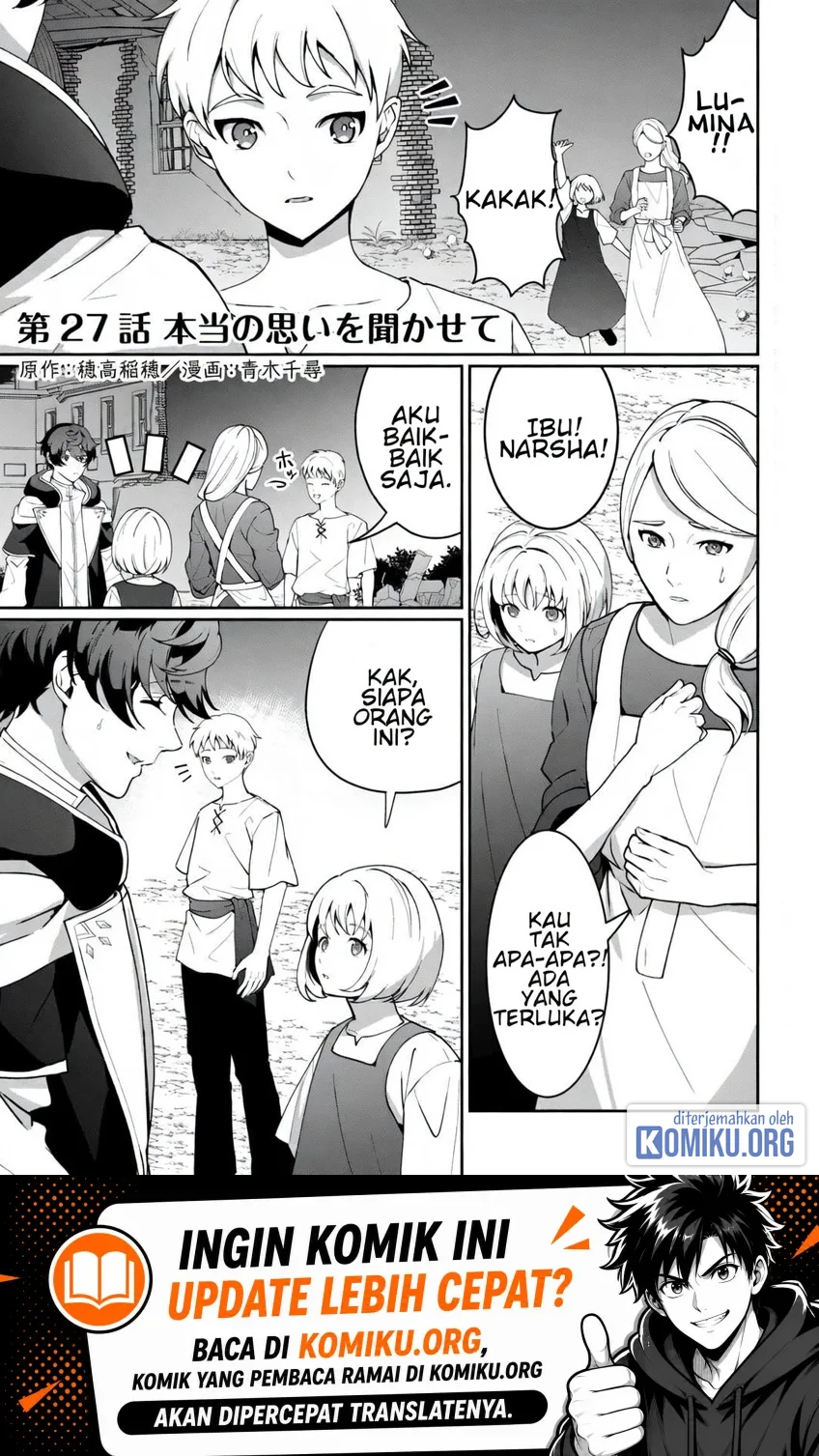 Komik Isekai de Mizu no Dai Seirei Yattemasu. Chapter 27 gambar 1