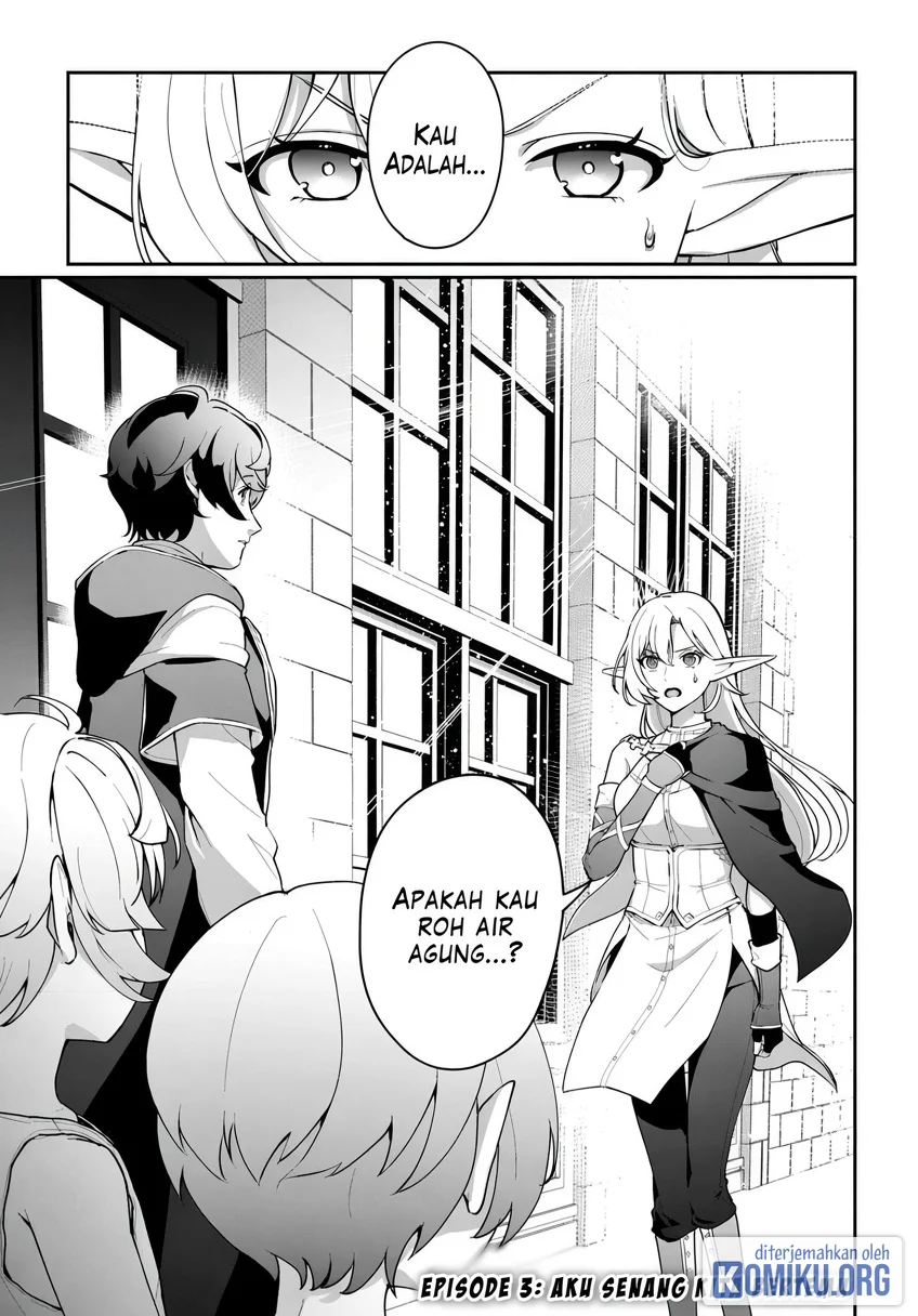 Komik Isekai de Mizu no Dai Seirei Yattemasu. Chapter 3 gambar 1