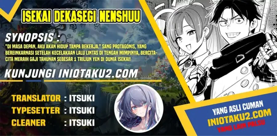 Komik Isekai Dekasegi - Nenshuu Icchouen wo Mochikaeru Kantan na Oshigoto Chapter 2.2 gambar 1