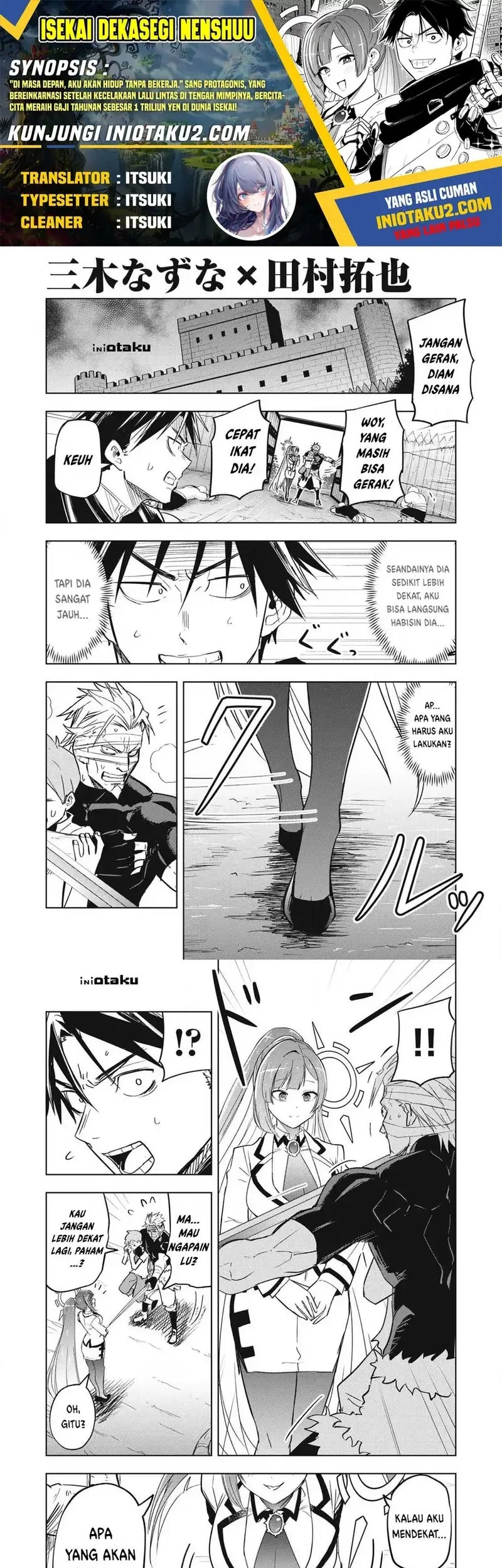 Komik Isekai Dekasegi - Nenshuu Icchouen wo Mochikaeru Kantan na Oshigoto Chapter 4 gambar 1