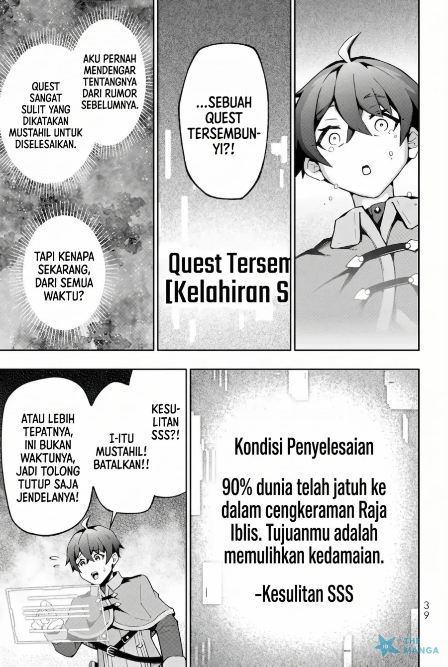 Isekai Kaeri No Kensei Wa, Jibun No Jitsuryoku Ni Kigatsukanai ~sss Rank No Kakushi Quest Wo Ukete Kaettekitara Level 1 No F Kyuu Tansakusha Ni Natta Kedo, Isekai De Kitaeta Kenjutsu Ga Tsuyosugite Oujo Ya S Kyuu Eiyuu Tachi Ga Ore Wo Hottate Kuremasen~ Chapter 1 Gambar 39