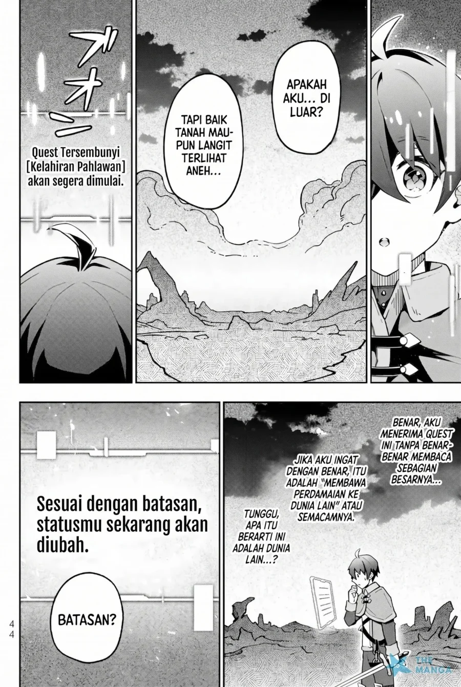 Isekai Kaeri No Kensei Wa, Jibun No Jitsuryoku Ni Kigatsukanai ~sss Rank No Kakushi Quest Wo Ukete Kaettekitara Level 1 No F Kyuu Tansakusha Ni Natta Kedo, Isekai De Kitaeta Kenjutsu Ga Tsuyosugite Oujo Ya S Kyuu Eiyuu Tachi Ga Ore Wo Hottate Kuremasen~ Chapter 1 Gambar 44