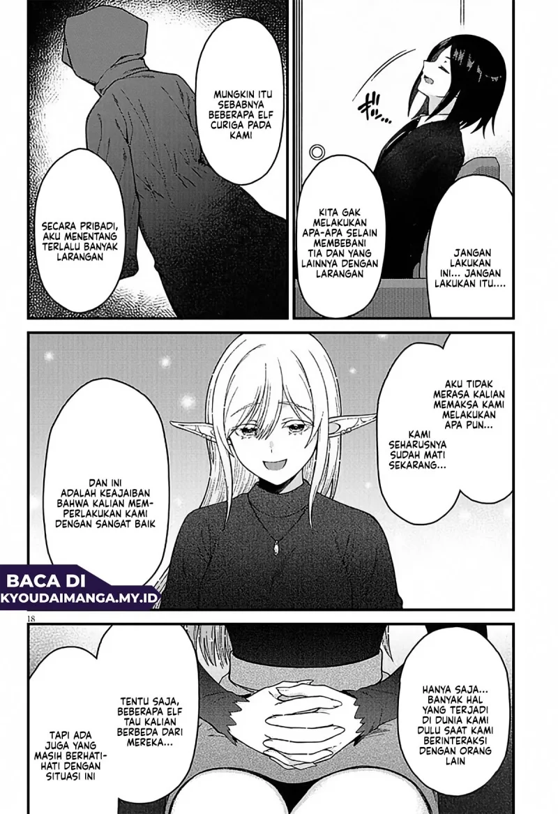 Isekai Kara Kita Elf to Tomo ni Sugosu Nichijou Chapter 3 Gambar 19