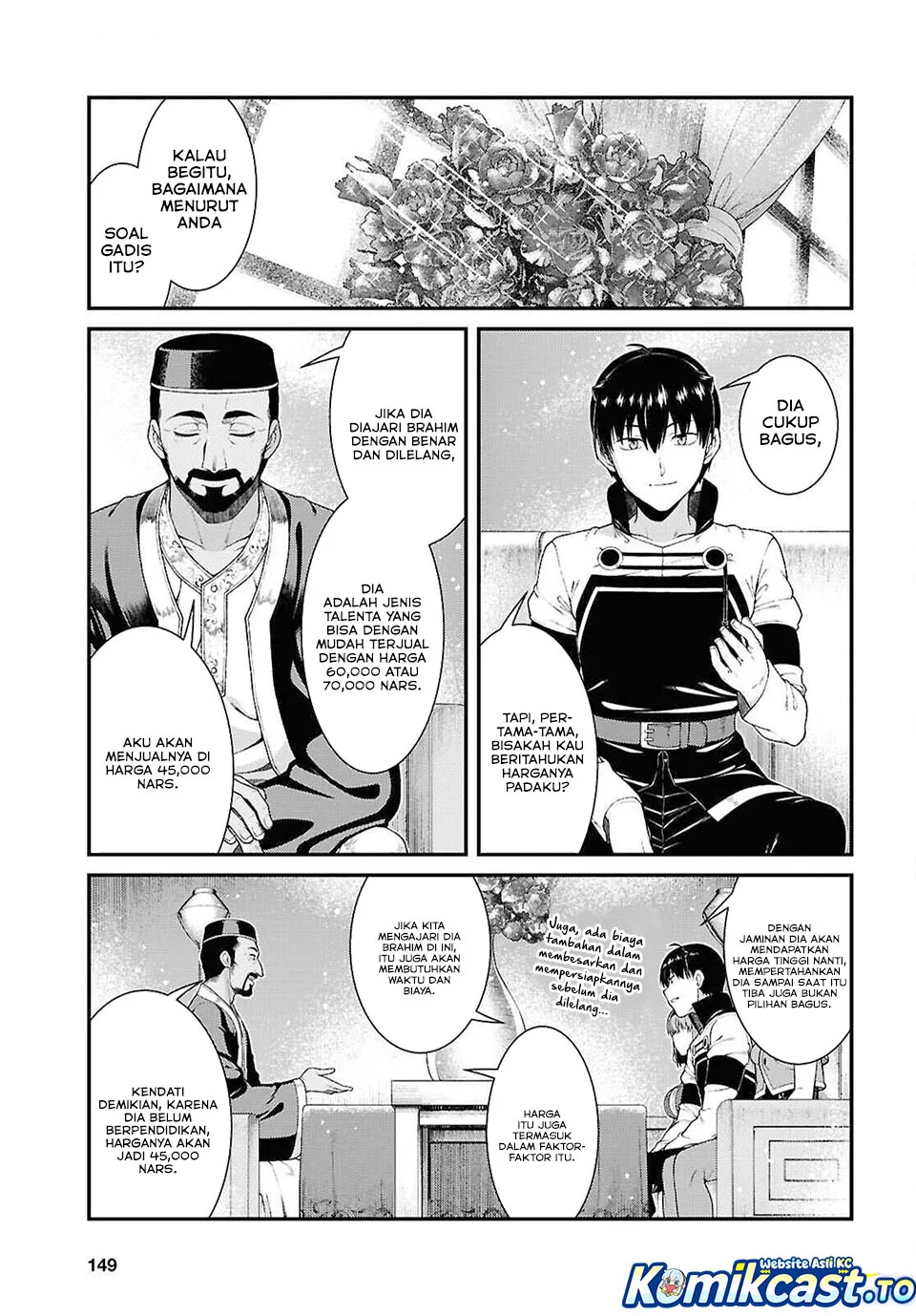 Isekai Meikyuu de Harem wo Chapter 102 Gambar 14