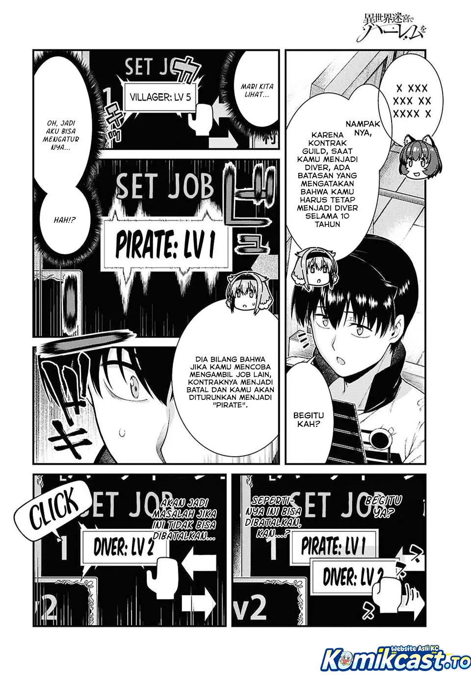 Isekai Meikyuu de Harem wo Chapter 104 Gambar 6