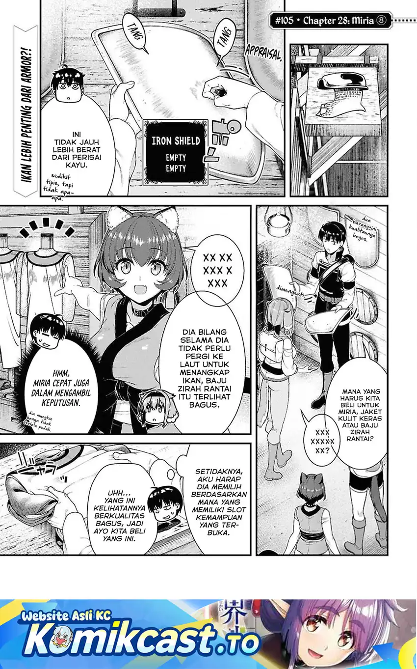 Manga Isekai Meikyuu de Harem wo Chapter 105 gambar 2