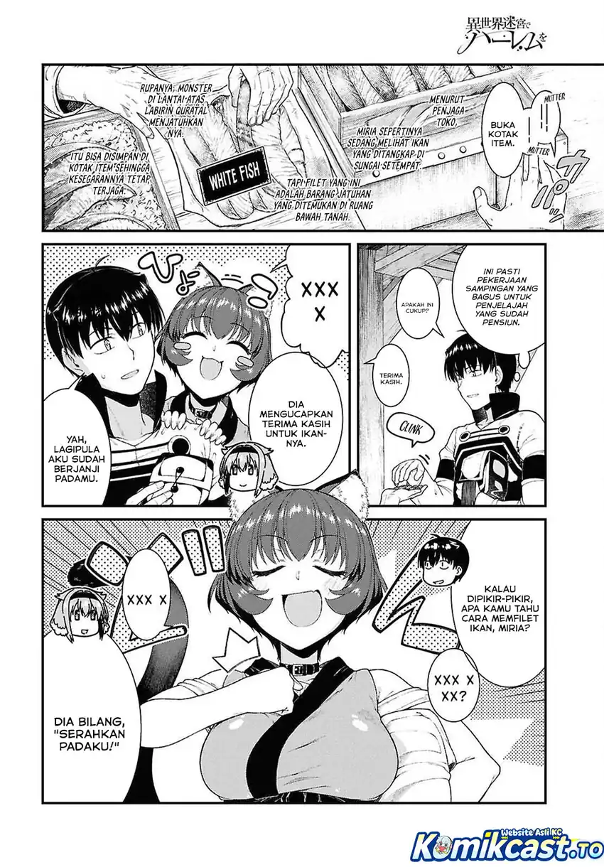 Isekai Meikyuu de Harem wo Chapter 105 Gambar 5