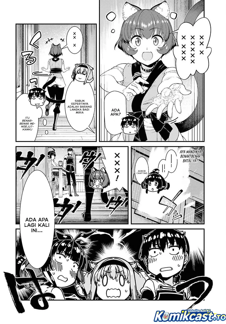 Isekai Meikyuu de Harem wo Chapter 106 Gambar 13