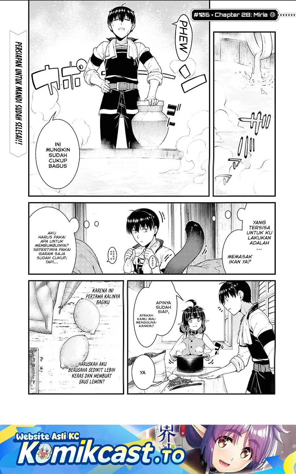 Manga Isekai Meikyuu de Harem wo Chapter 106 gambar 2