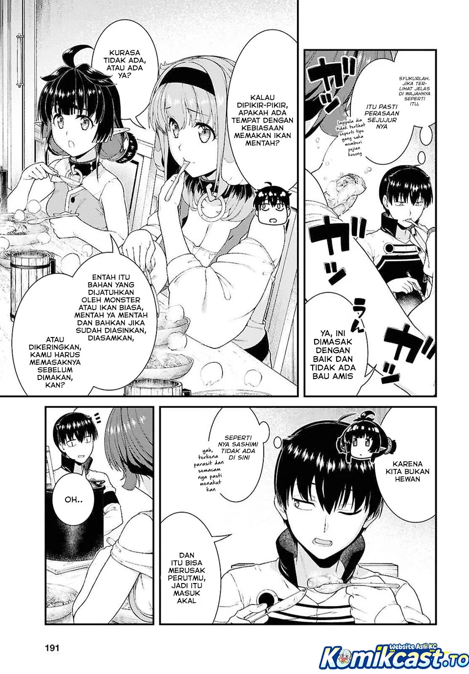 Isekai Meikyuu de Harem wo Chapter 106 Gambar 8