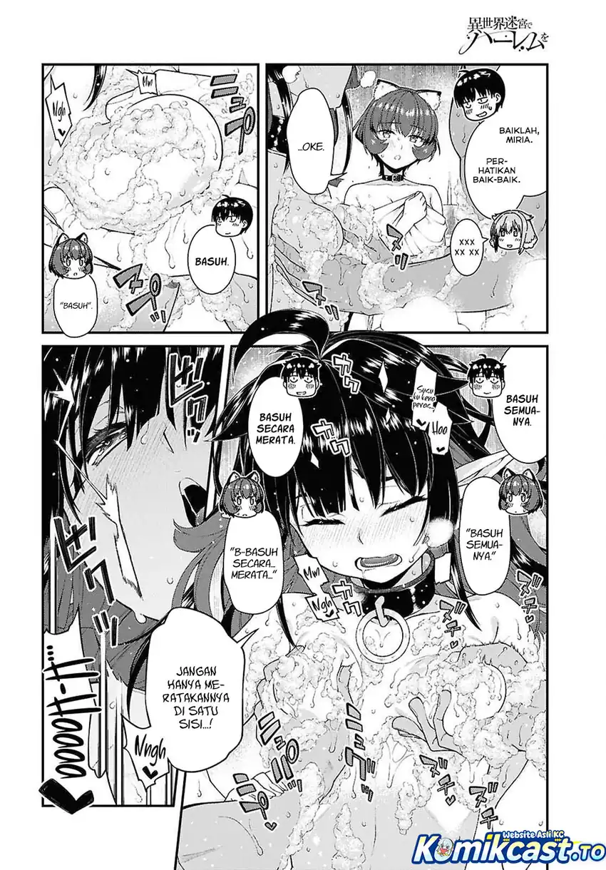 Isekai Meikyuu de Harem wo Chapter 107 Gambar 12