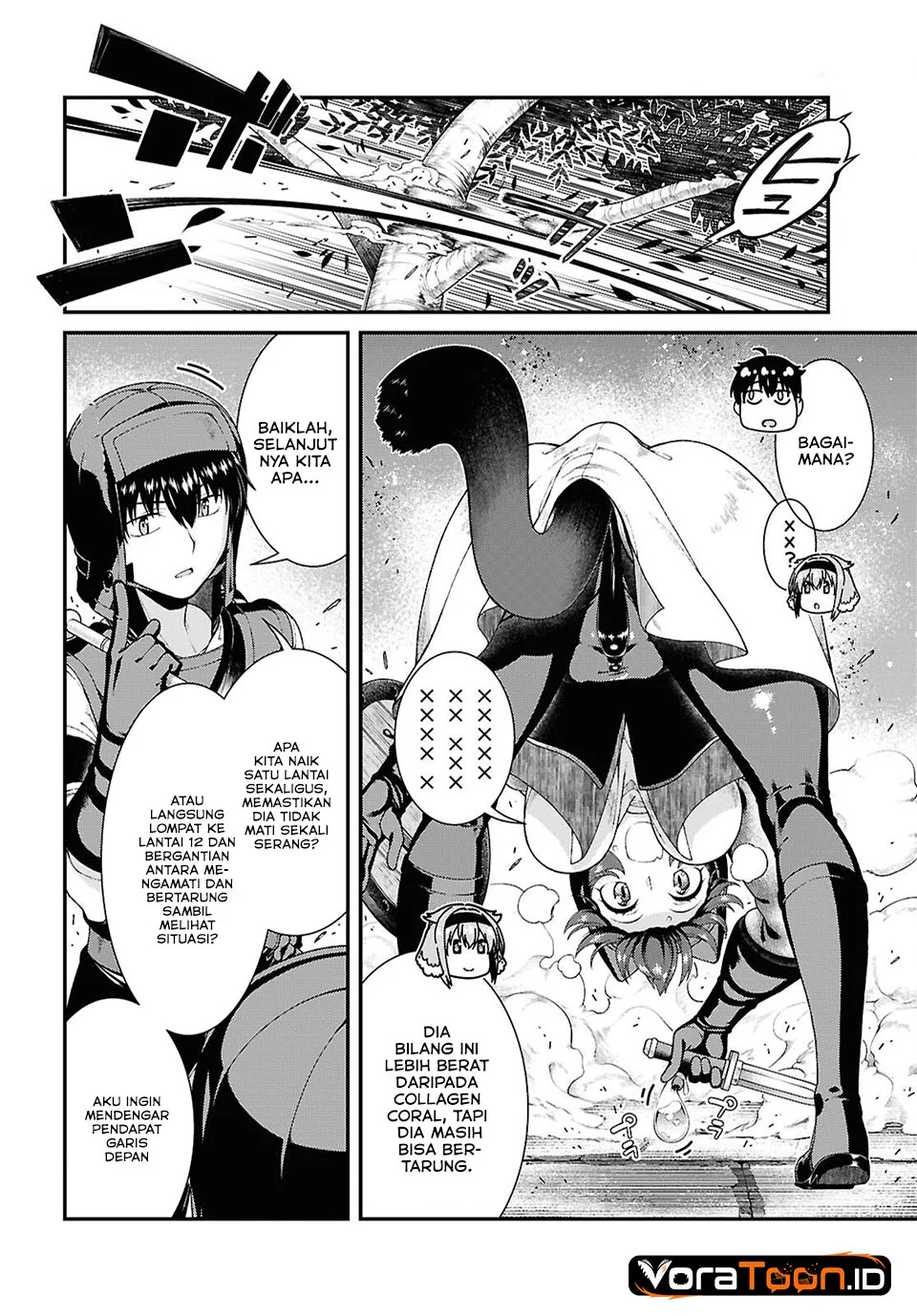 Isekai Meikyuu de Harem wo Chapter 111 Gambar 15