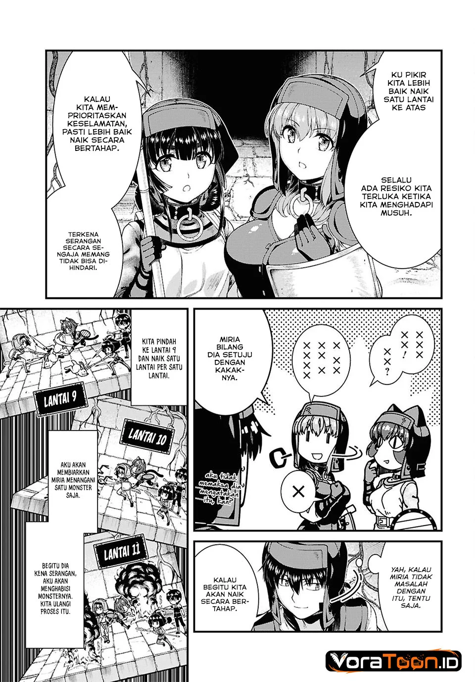 Isekai Meikyuu de Harem wo Chapter 111 Gambar 16