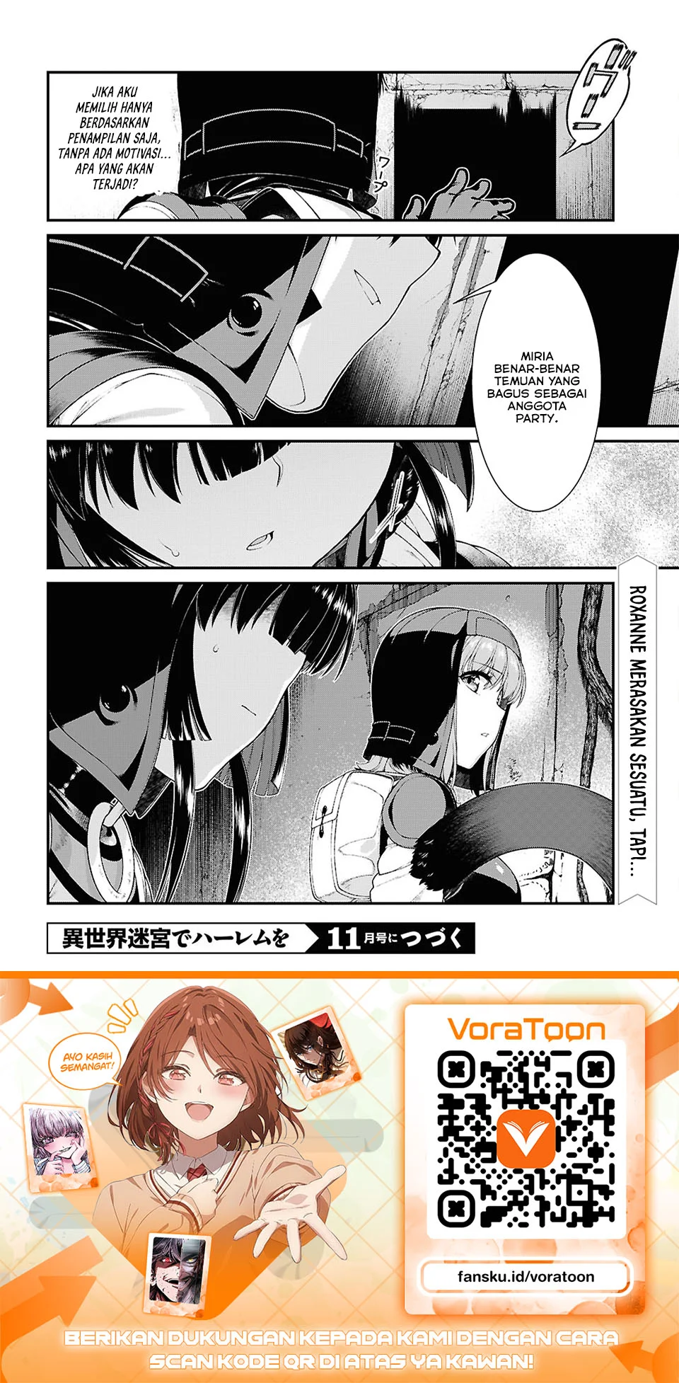 Isekai Meikyuu de Harem wo Chapter 111 Gambar 19