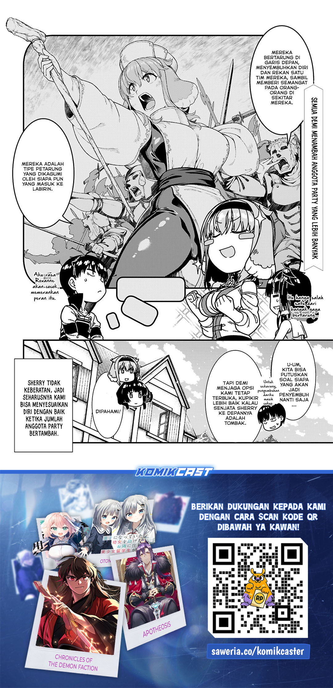 Isekai Meikyuu de Harem wo Chapter 91 Gambar 10