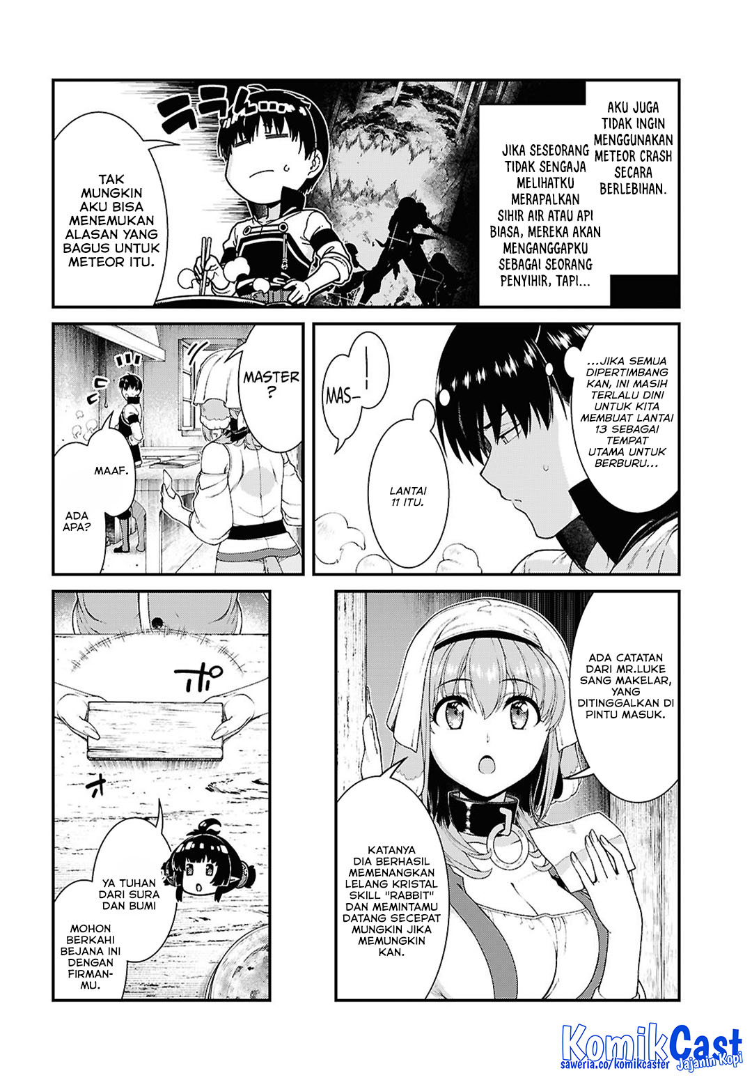Baca Manga Isekai Meikyuu de Harem wo Chapter 91 Gambar 2