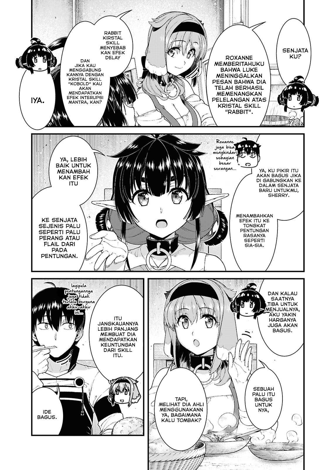 Isekai Meikyuu de Harem wo Chapter 91 Gambar 7