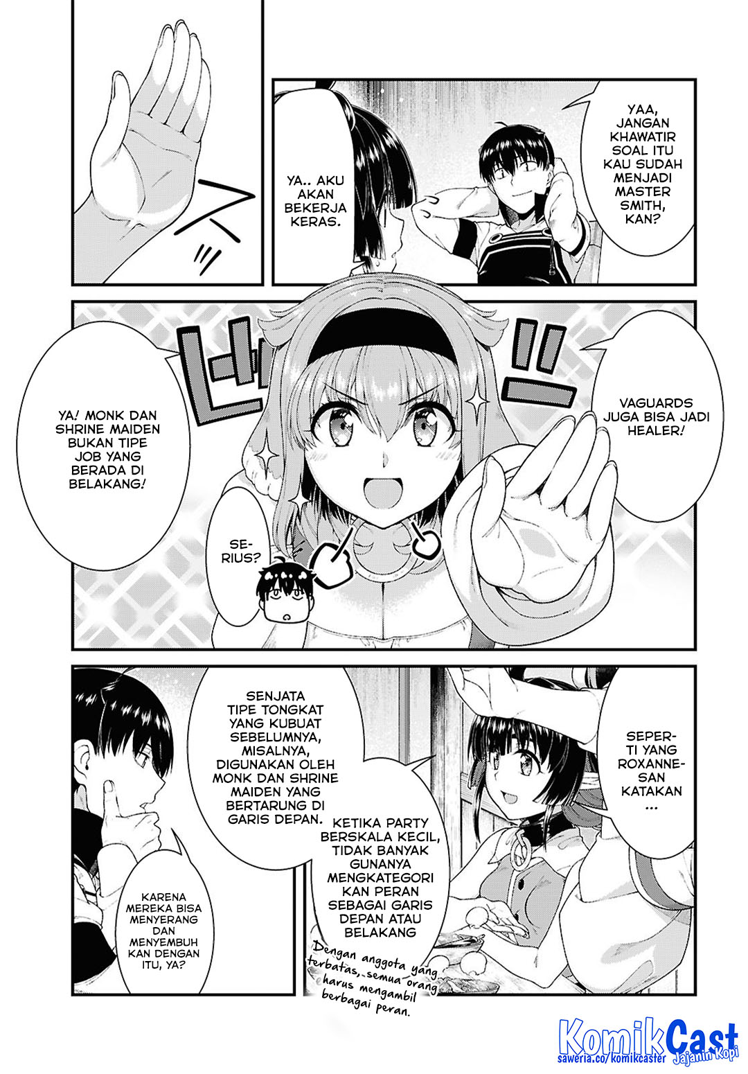 Isekai Meikyuu de Harem wo Chapter 91 Gambar 9