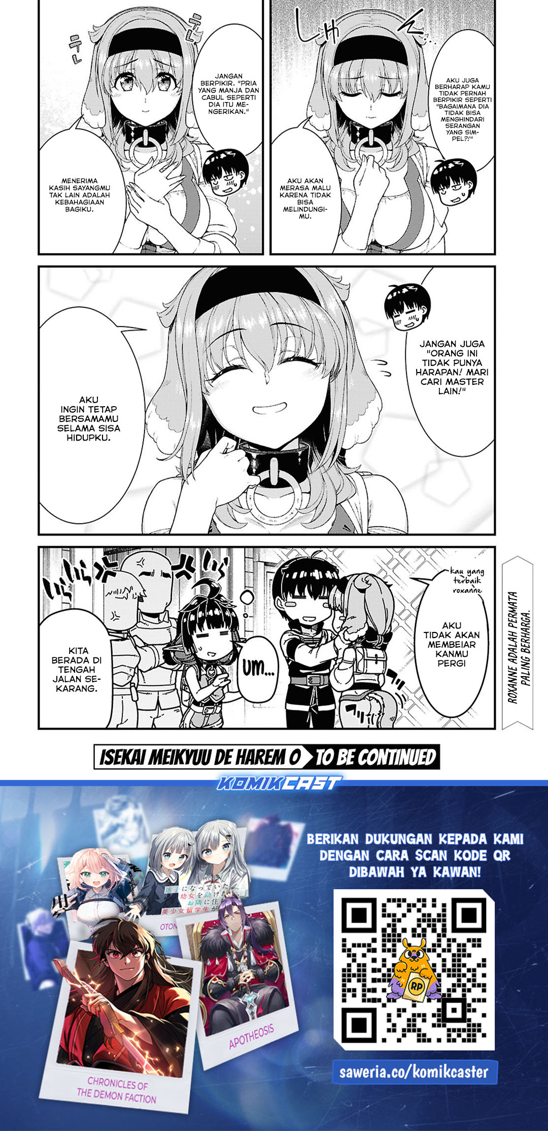 Isekai Meikyuu de Harem wo Chapter 92 Gambar 6