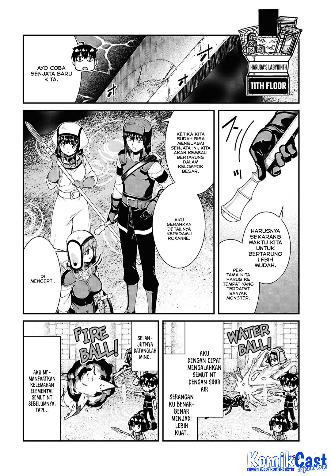 Baca Manga Isekai Meikyuu de Harem wo Chapter 93 Gambar 2