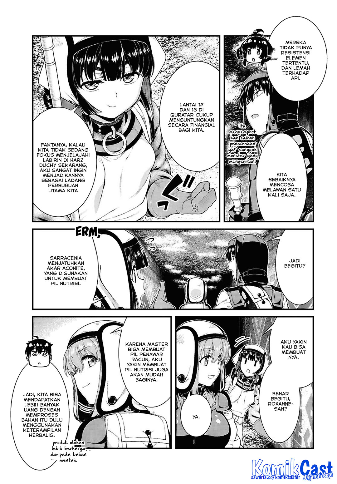 Isekai Meikyuu de Harem wo Chapter 96 Gambar 15