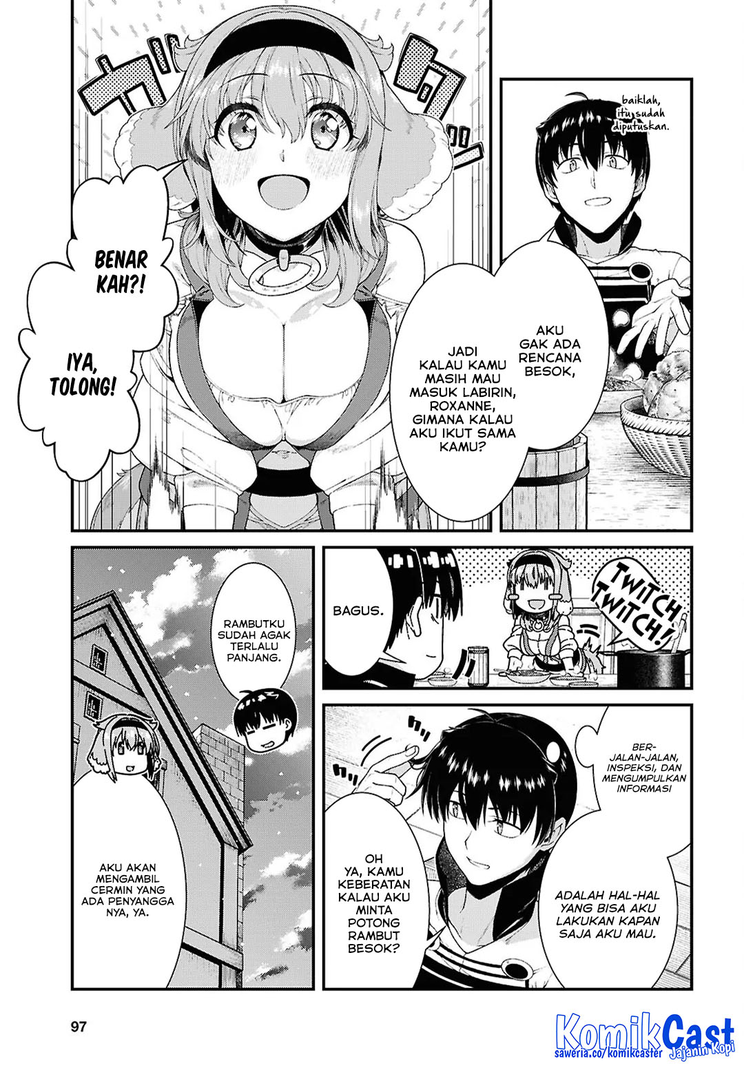 Isekai Meikyuu de Harem wo Chapter 98 Gambar 11