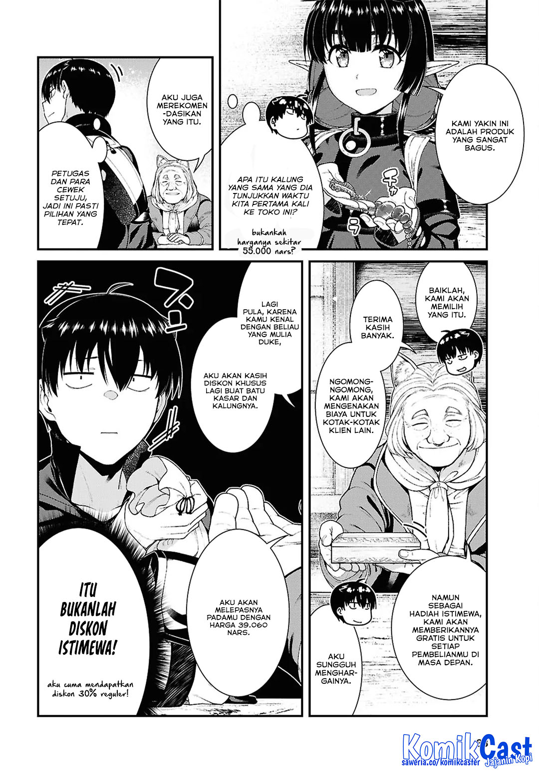 Baca Manga Isekai Meikyuu de Harem wo Chapter 98 Gambar 2
