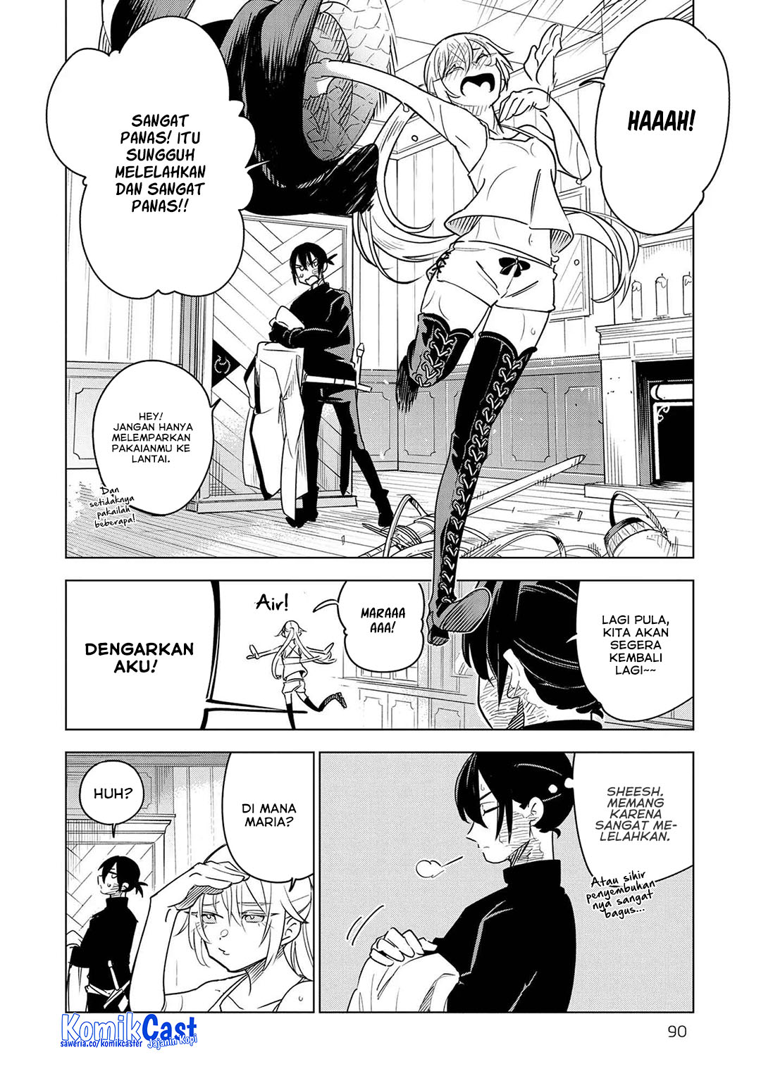 Isekai Meikyuu no Saishinbu o Mezasou Chapter 34 Gambar 11