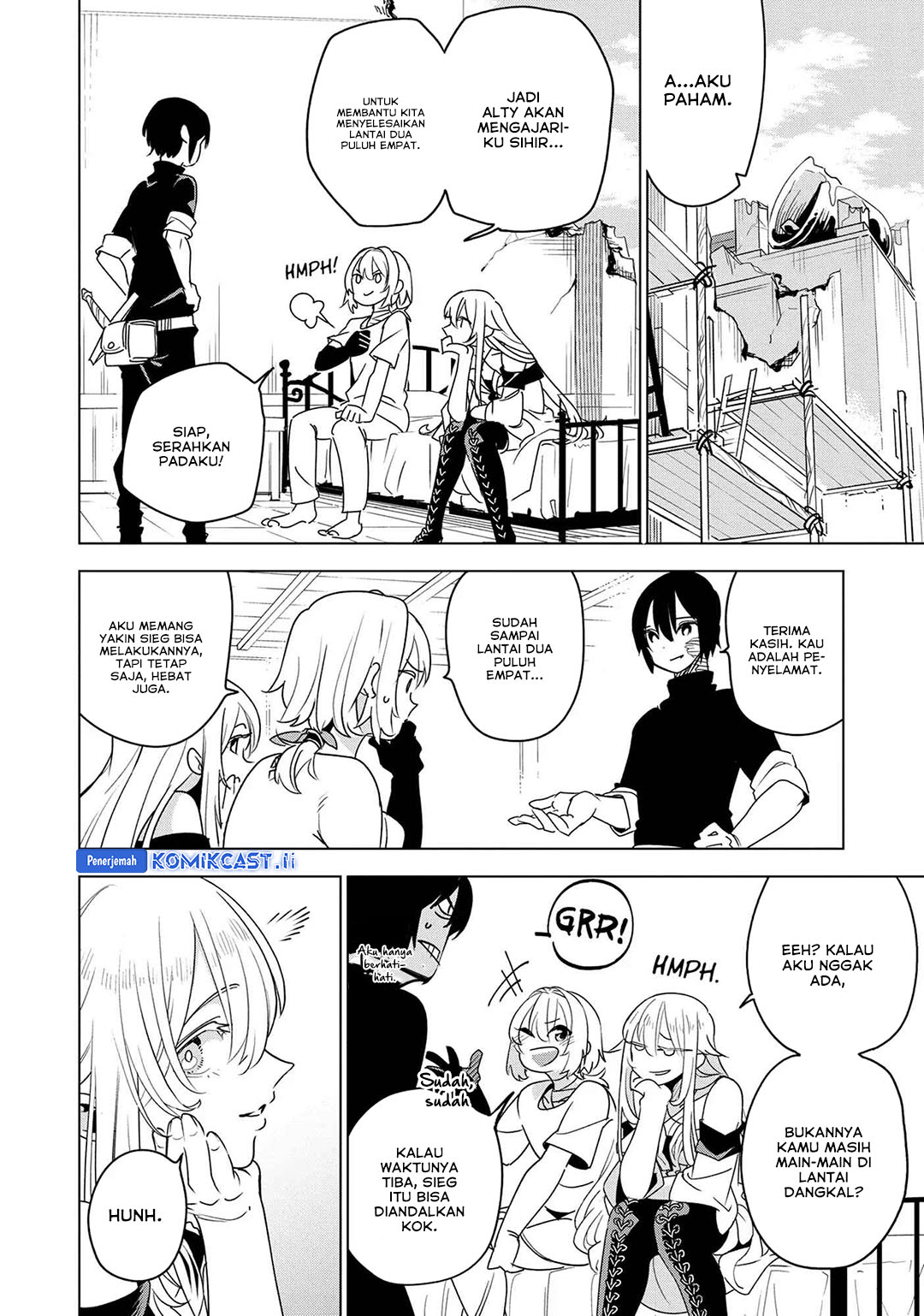Isekai Meikyuu no Saishinbu o Mezasou Chapter 35 Gambar 16