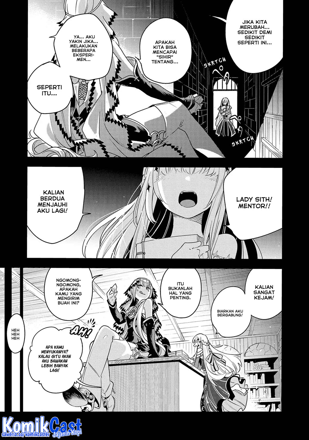 Isekai Meikyuu no Saishinbu o Mezasou Chapter 35 Gambar 3