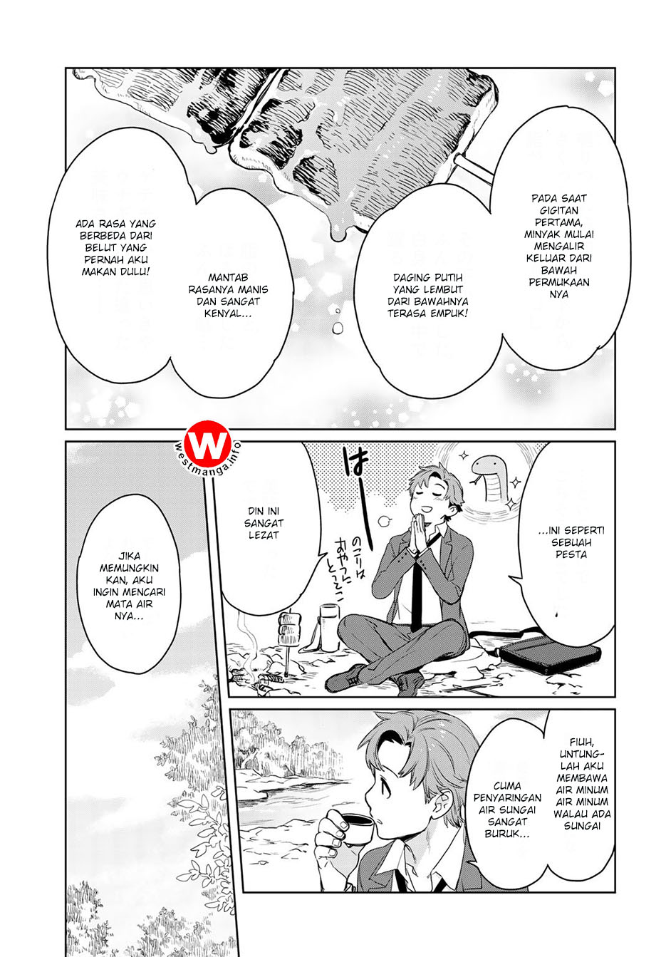 Isekai ni Kita Mitai dakedo Ikan Sureba Yoi no Darou Chapter 1 Gambar 20