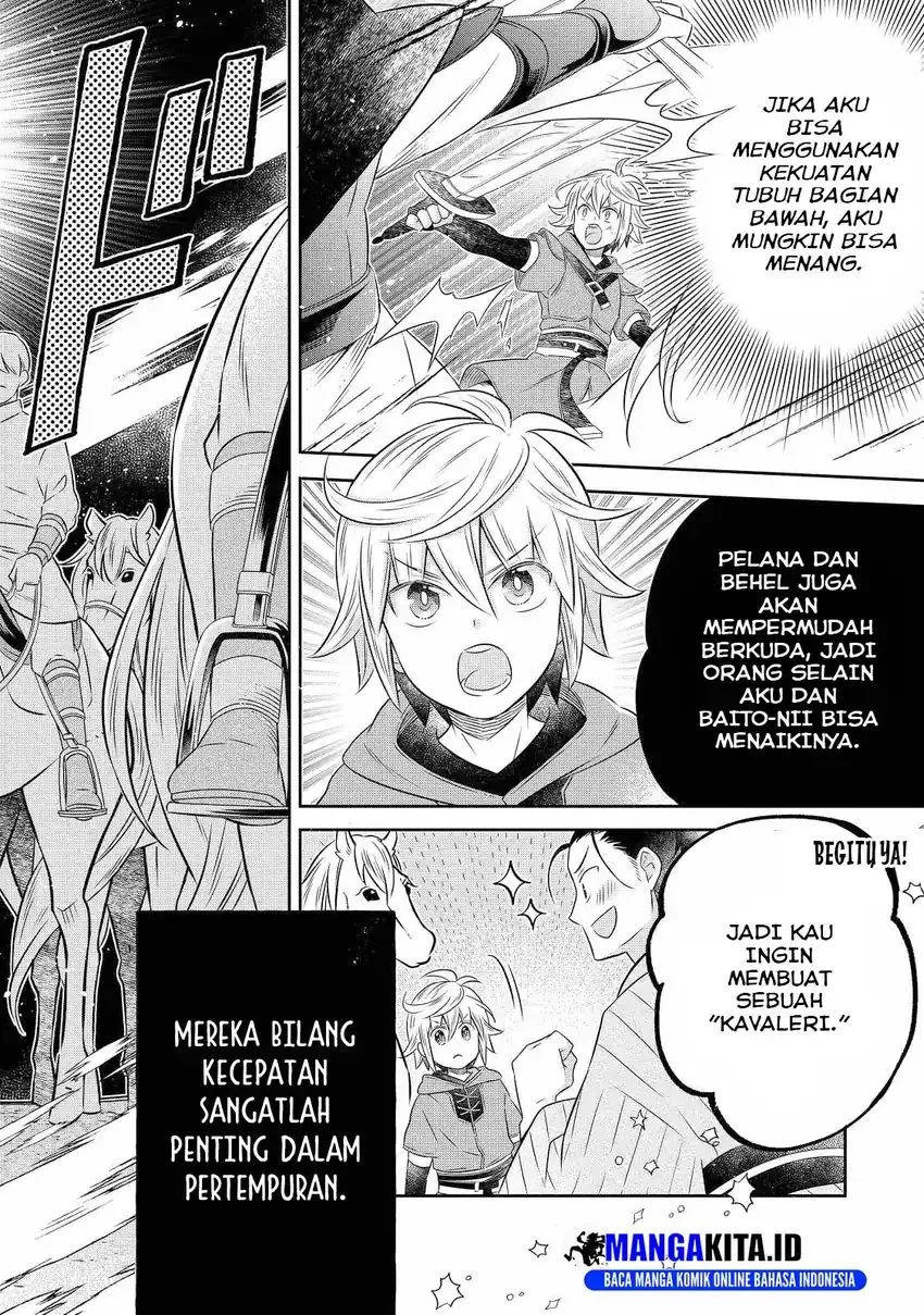 Isekai no Binbou Nouka ni Tensei Shitanode, Renga o Tsukutte Shiro o Tateru Koto ni Shimashita Chapter 17.3 Gambar 13
