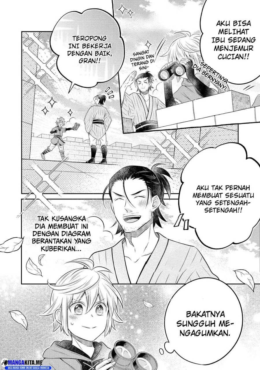 Isekai no Binbou Nouka ni Tensei Shitanode, Renga o Tsukutte Shiro o Tateru Koto ni Shimashita Chapter 19.1 Gambar 18