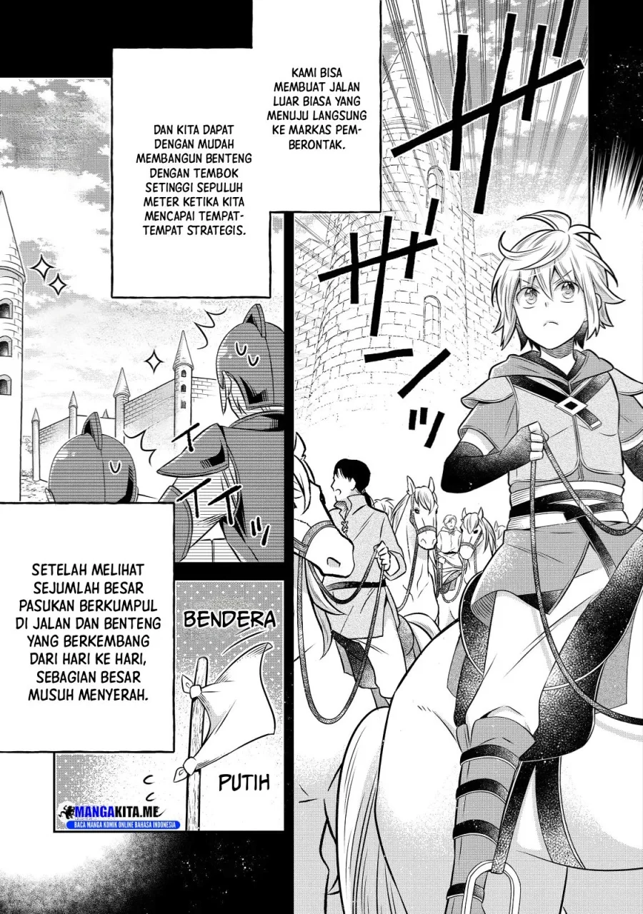 Isekai no Binbou Nouka ni Tensei Shitanode, Renga o Tsukutte Shiro o Tateru Koto ni Shimashita Chapter 19.1 Gambar 21