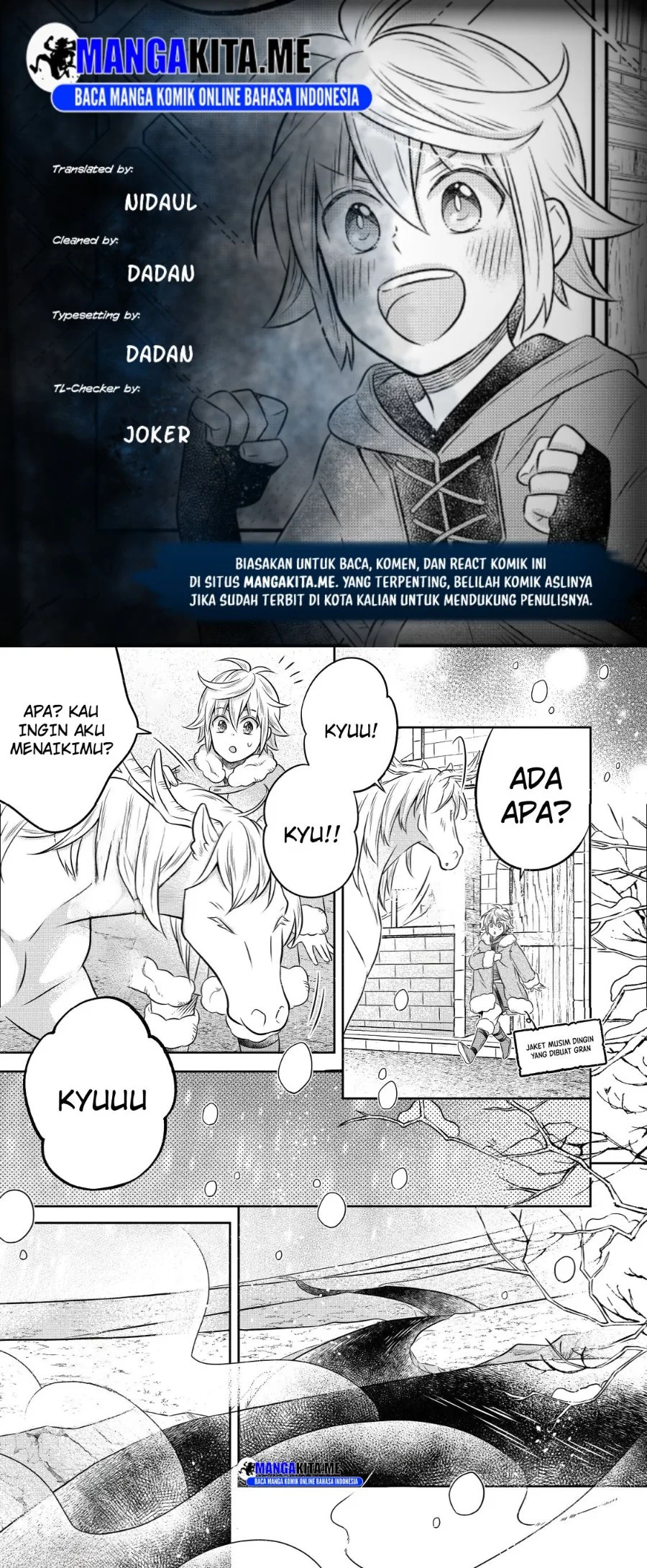 Komik Isekai no Binbou Nouka ni Tensei Shitanode, Renga o Tsukutte Shiro o Tateru Koto ni Shimashita Chapter 19.2 gambar 1