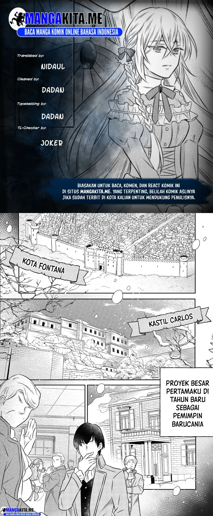 Komik Isekai no Binbou Nouka ni Tensei Shitanode, Renga o Tsukutte Shiro o Tateru Koto ni Shimashita Chapter 20.1 gambar 1