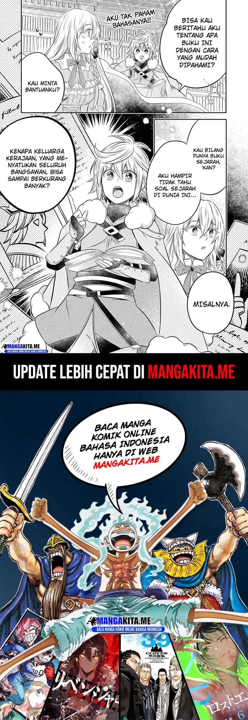 Isekai no Binbou Nouka ni Tensei Shitanode, Renga o Tsukutte Shiro o Tateru Koto ni Shimashita Chapter 20.1 Gambar 21