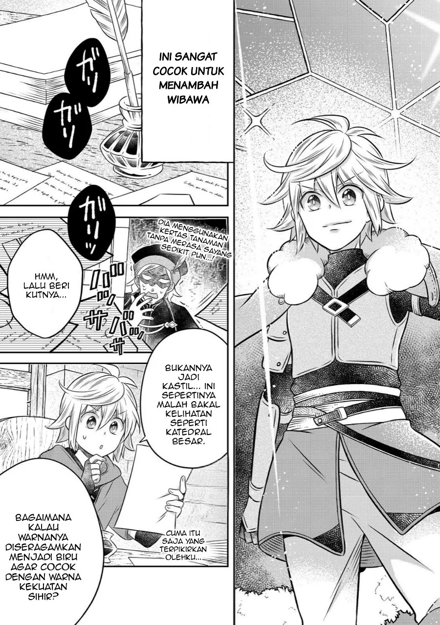 Isekai no Binbou Nouka ni Tensei Shitanode, Renga o Tsukutte Shiro o Tateru Koto ni Shimashita Chapter 21.2 halaman 11