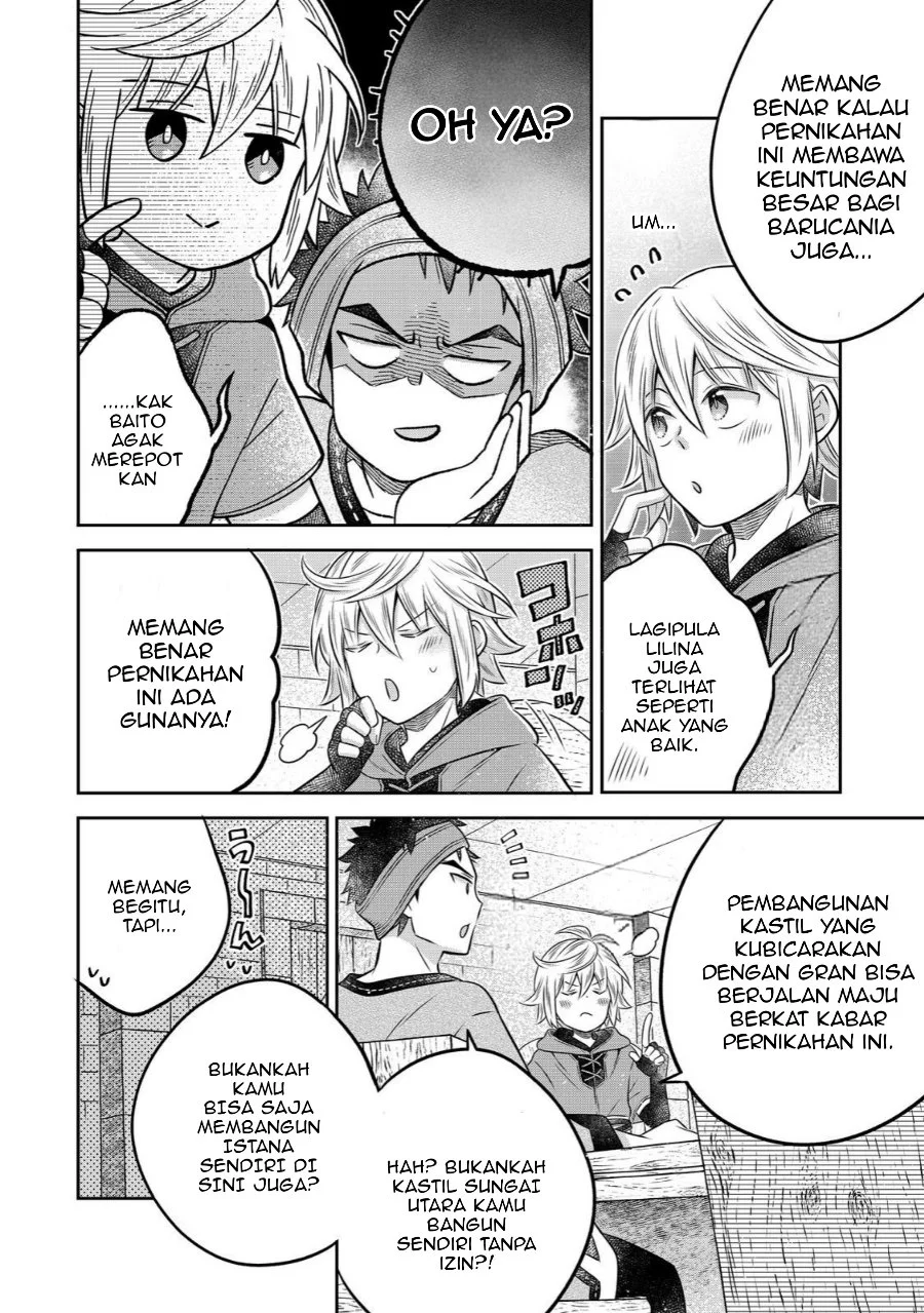 Isekai no Binbou Nouka ni Tensei Shitanode, Renga o Tsukutte Shiro o Tateru Koto ni Shimashita Chapter 21.2 halaman 4