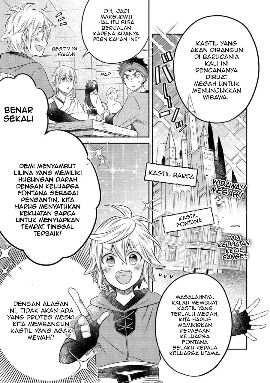 Isekai no Binbou Nouka ni Tensei Shitanode, Renga o Tsukutte Shiro o Tateru Koto ni Shimashita Chapter 21.2 halaman 5