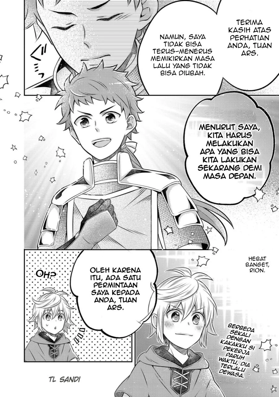 Isekai no Binbou Nouka ni Tensei Shitanode, Renga o Tsukutte Shiro o Tateru Koto ni Shimashita Chapter 21.3 halaman 8