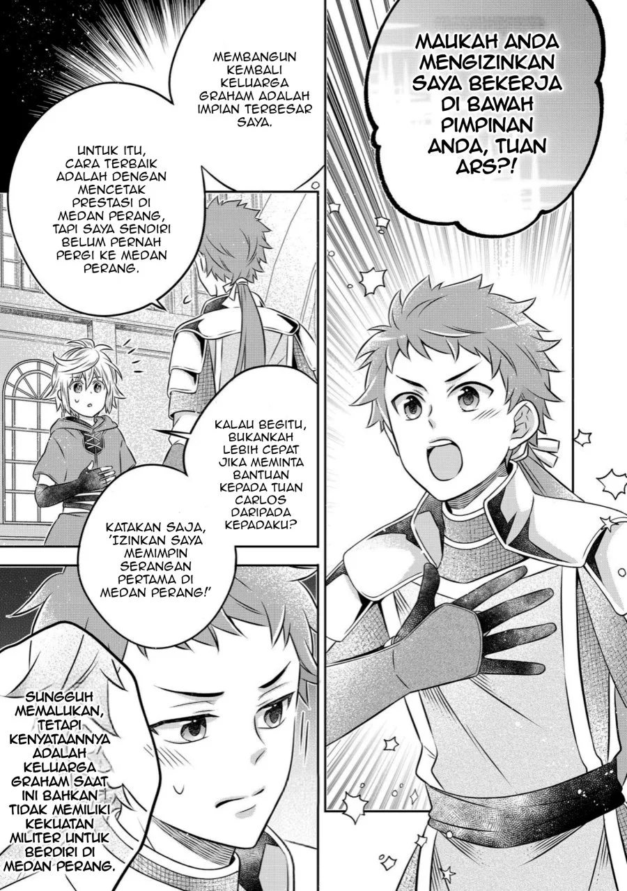 Isekai no Binbou Nouka ni Tensei Shitanode, Renga o Tsukutte Shiro o Tateru Koto ni Shimashita Chapter 21.3 halaman 9