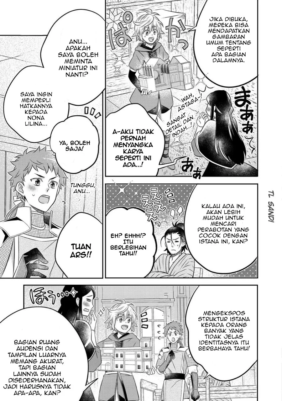 Isekai no Binbou Nouka ni Tensei Shitanode, Renga o Tsukutte Shiro o Tateru Koto ni Shimashita Chapter 22.1 Gambar 11