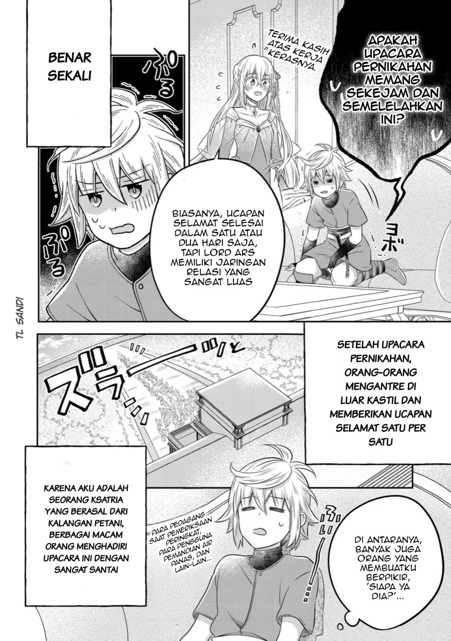 Isekai no Binbou Nouka ni Tensei Shitanode, Renga o Tsukutte Shiro o Tateru Koto ni Shimashita Chapter 22.2 Gambar 16