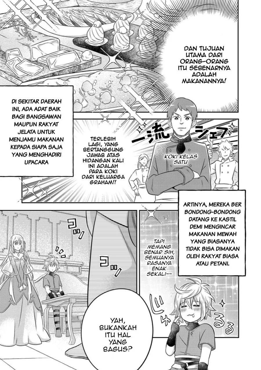 Isekai no Binbou Nouka ni Tensei Shitanode, Renga o Tsukutte Shiro o Tateru Koto ni Shimashita Chapter 22.2 Gambar 17