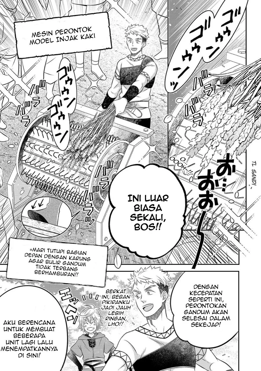 Isekai no Binbou Nouka ni Tensei Shitanode, Renga o Tsukutte Shiro o Tateru Koto ni Shimashita Chapter 23.2 Gambar 13