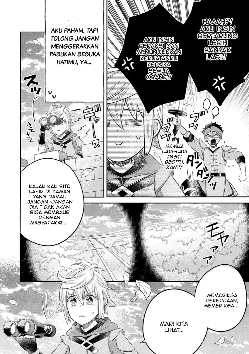 Isekai no Binbou Nouka ni Tensei Shitanode, Renga o Tsukutte Shiro o Tateru Koto ni Shimashita Chapter 24.2 halaman 12