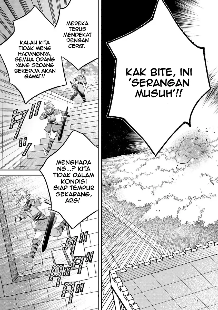 Isekai no Binbou Nouka ni Tensei Shitanode, Renga o Tsukutte Shiro o Tateru Koto ni Shimashita Chapter 24.2 Gambar 14
